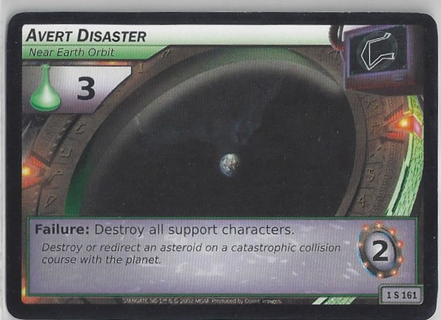 Avert Disaster, Near Earth Orbit